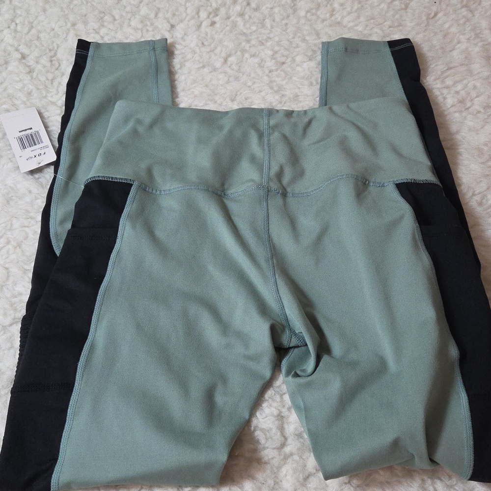 NWT Fox Racing Edison Moto Leggings 27" Sz M Sage - Picture 12 of 16